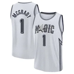 Tracy Mcgrady Orlando Magic Youth Fast Break Fanatics Silver 2024/25 City Edition Jersey
